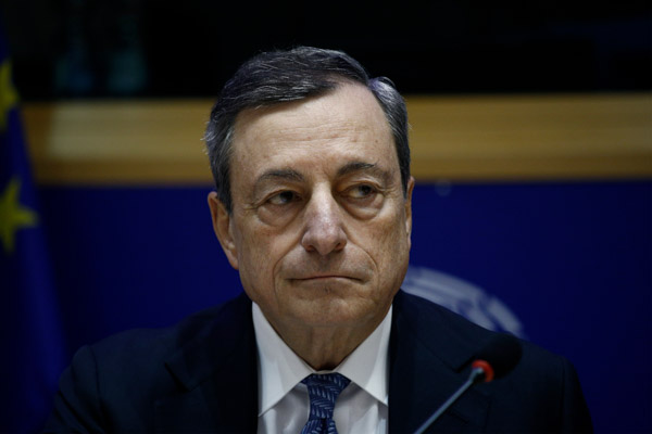 Mario Draghi Praesident Europaeische Zentralbank